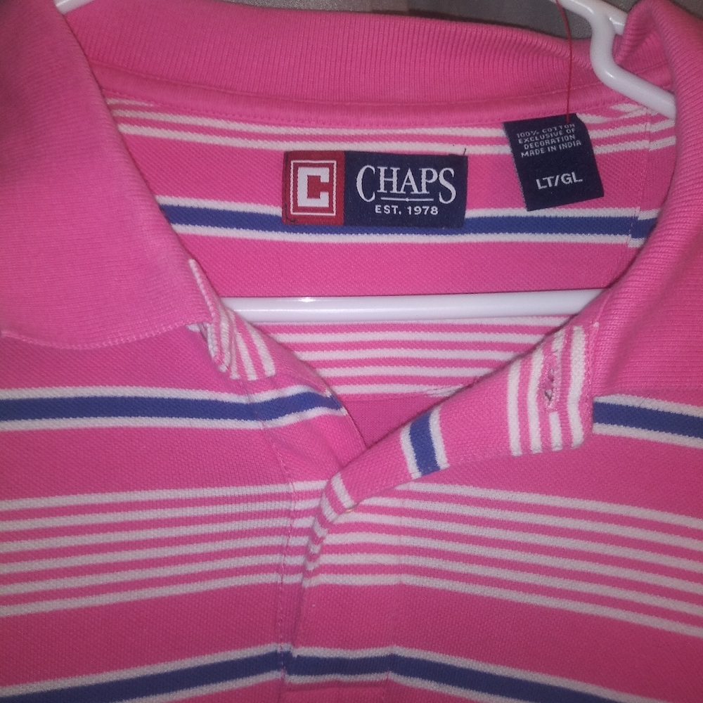 3/$30 Chaps Polo Style Shirt